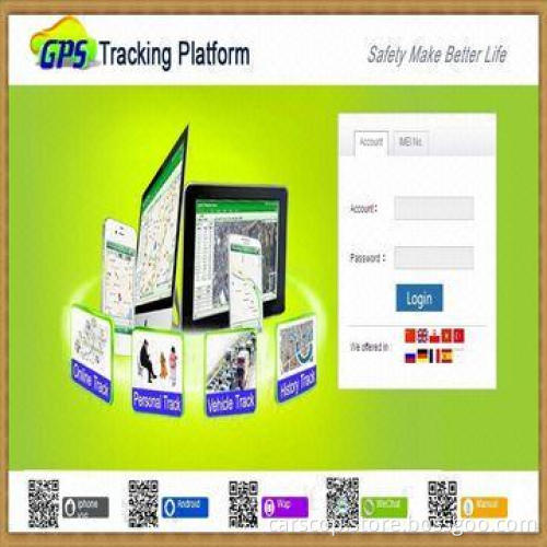 GPS Tracking Software with iOS iPhone/WeChat/Android App Locator